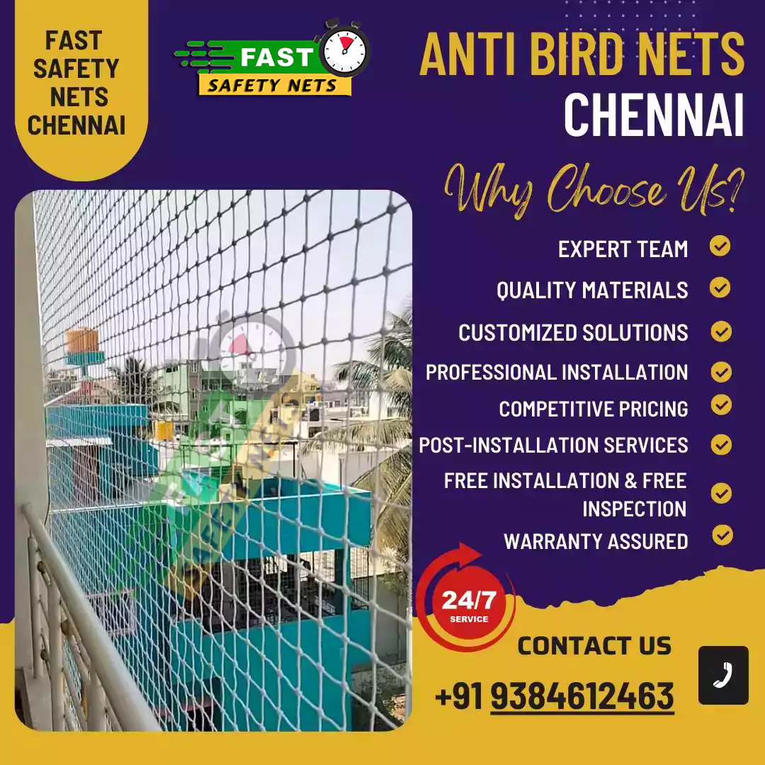 Anti Bird Nets Chennai