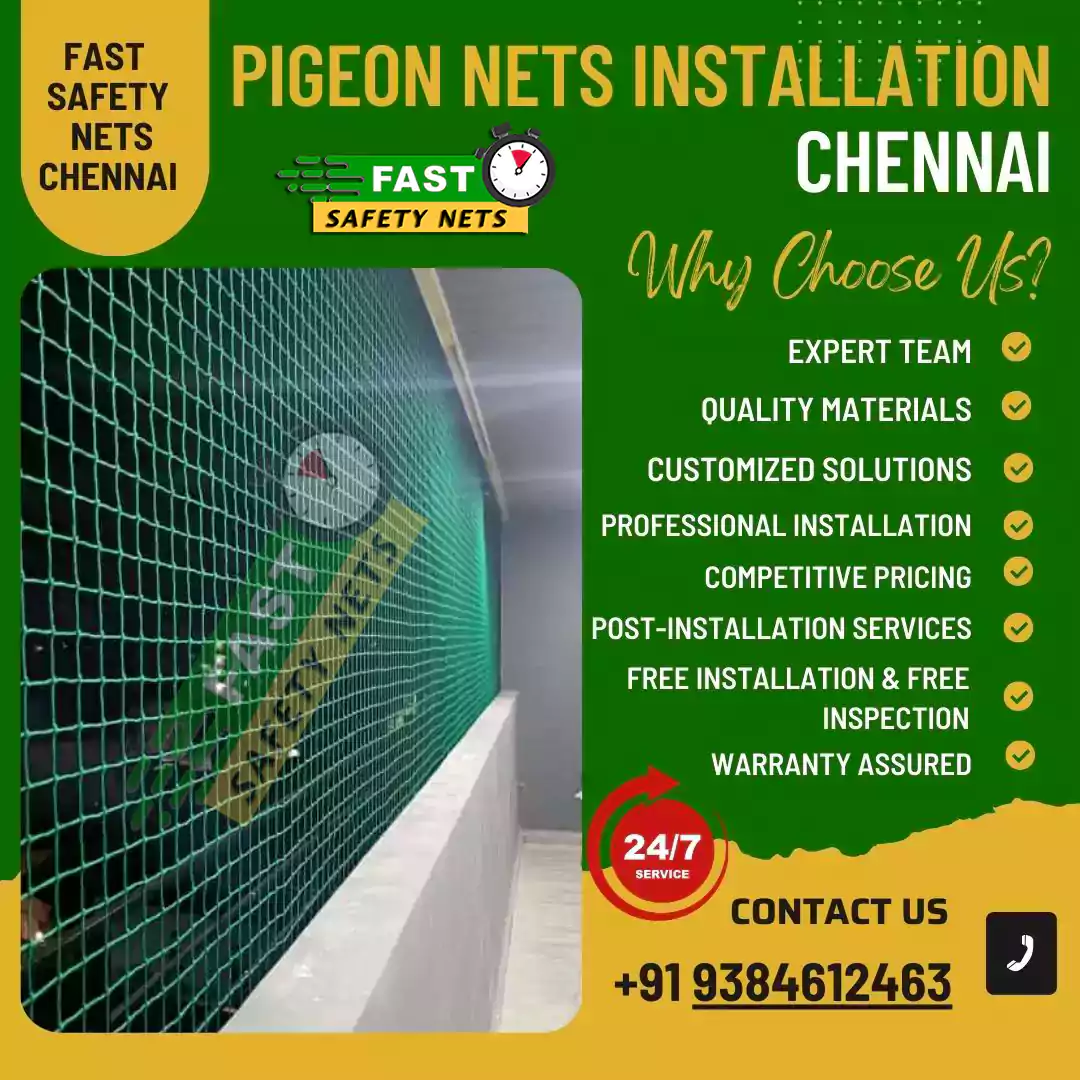 Pigeon Nets Installation Chennai