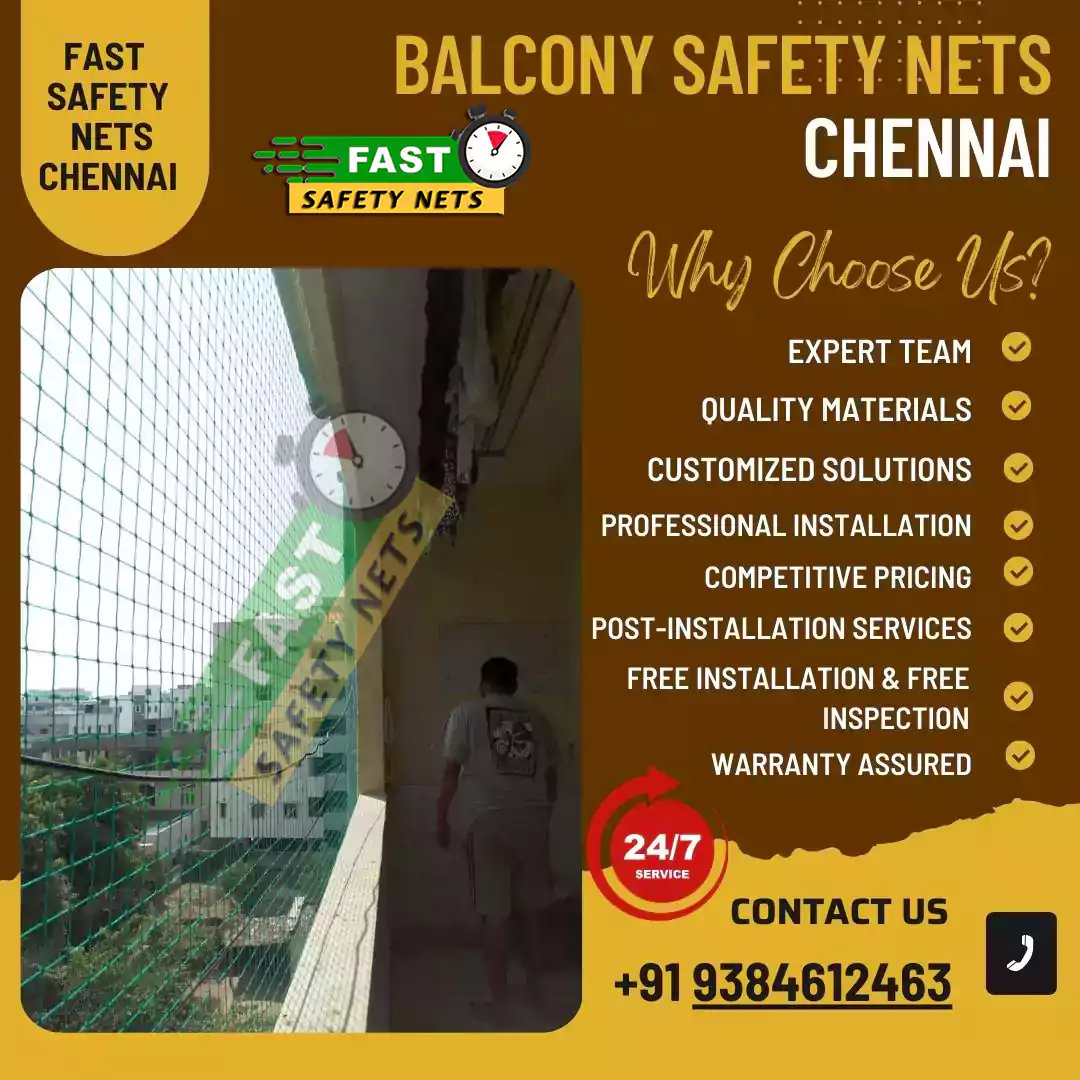 Balcony Safety Nets Chennai