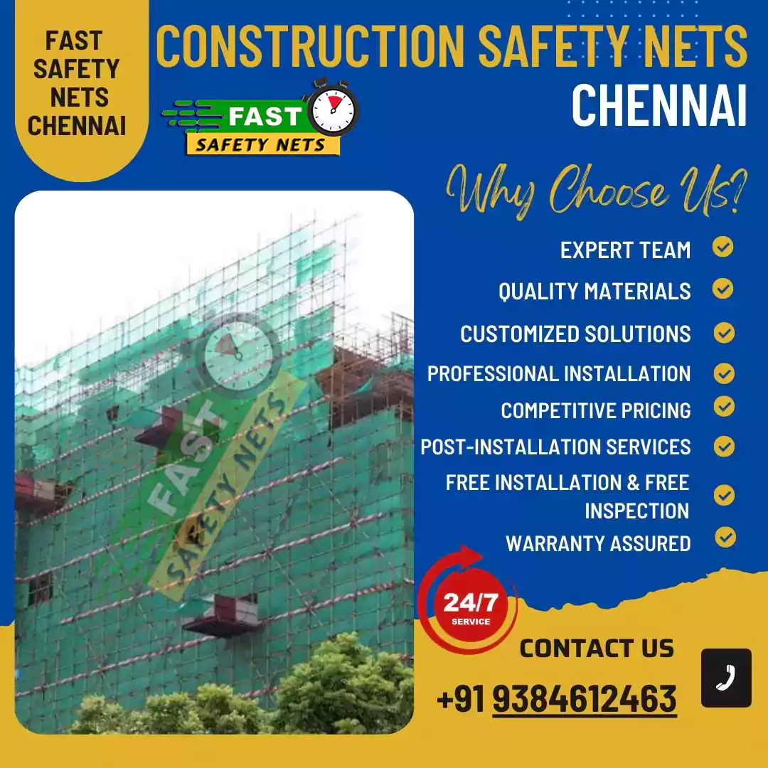 Construction Safety Nets Chennai