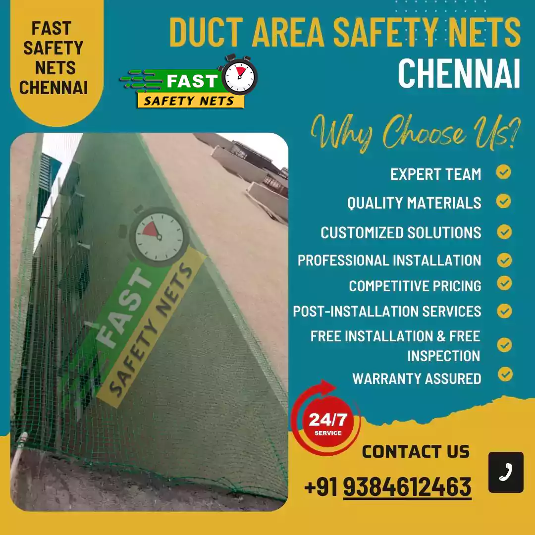 Duct Pigeon Nets in Chennai