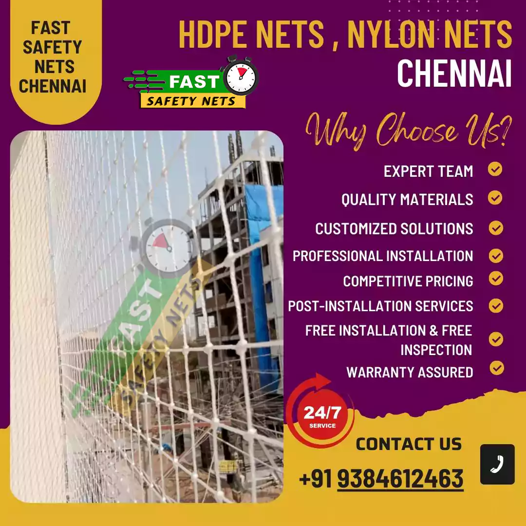 HDPE Nets , Nylon Nets Chennai