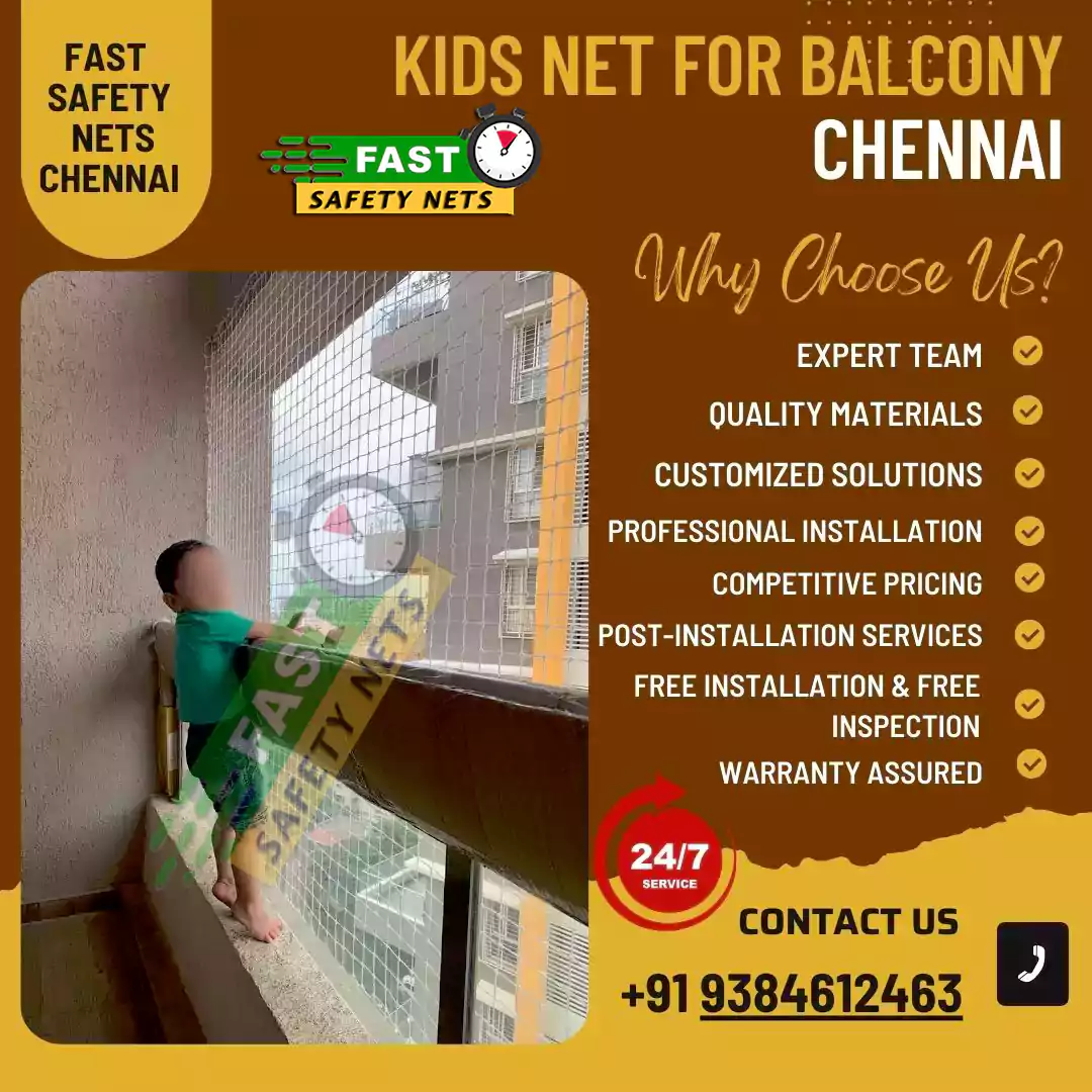 Kids Net For Balcony Chennai