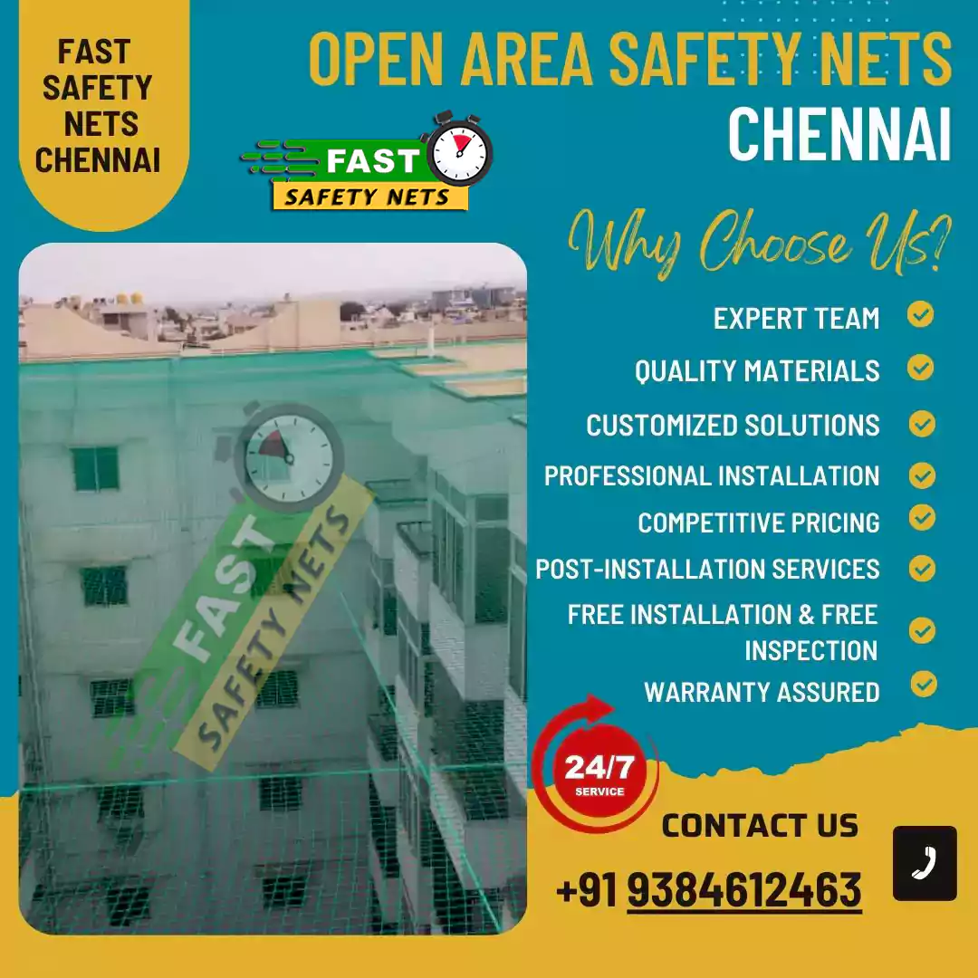 Open Area Safety Nets Chennai