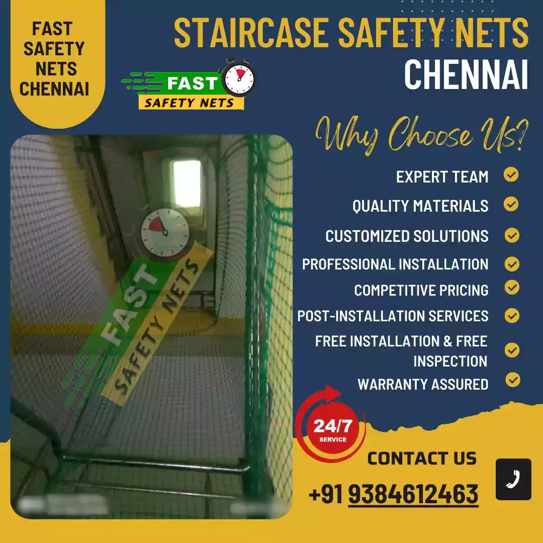 Staircase Safety Nets Chennai