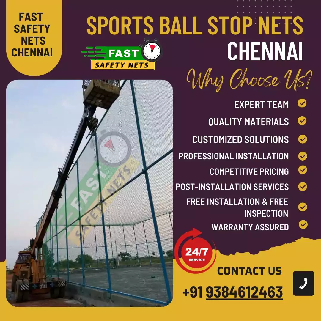  Sports Ball Stop Nets Chennai