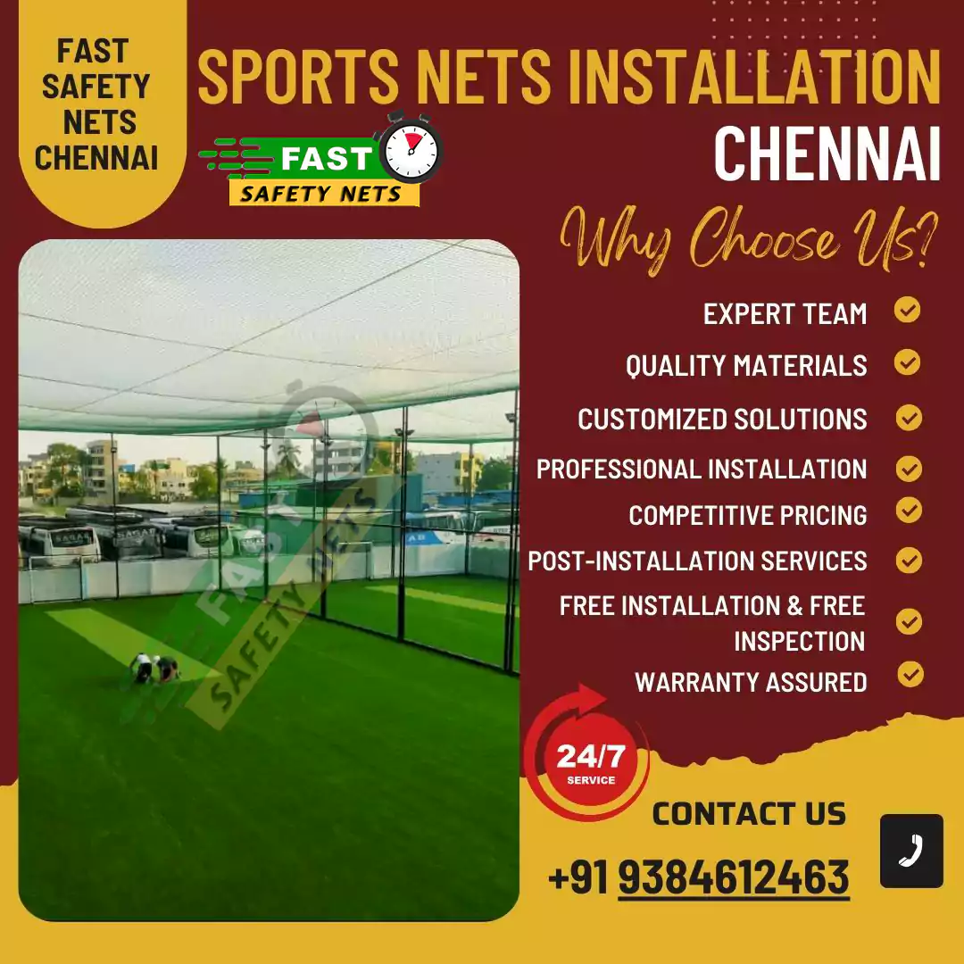 Sports Nets Installation Chennai