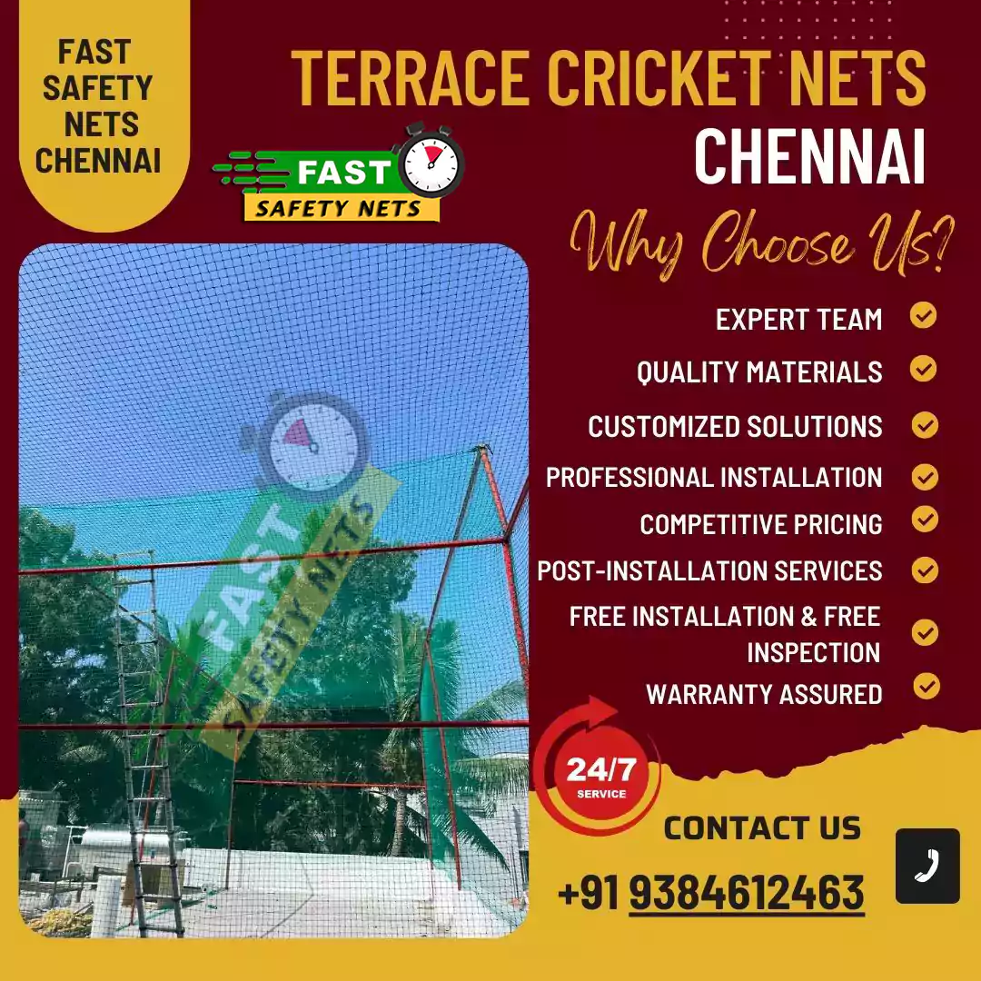 Terrace Cricket Nets Chennai